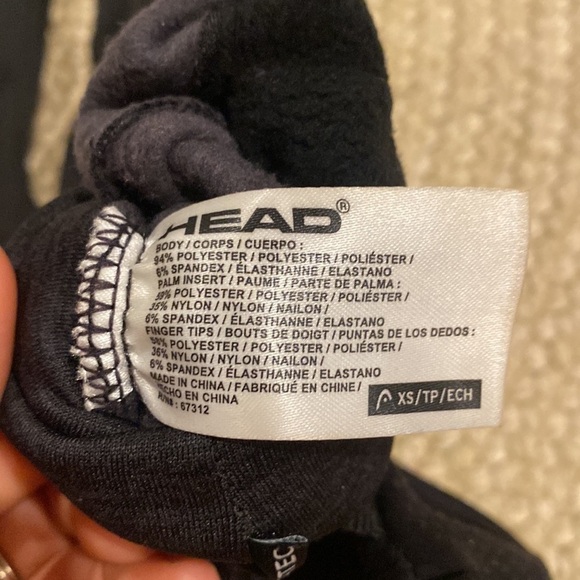 Head Multi-Sport Running Gloves with SENSATEC XS black - Picture 6 of 6